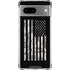 Black and White Camo American Flag Google Pixel 7a Clear Case